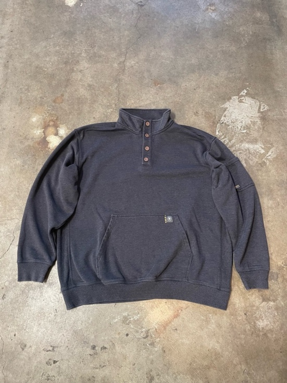 Ariat Rebar Quarter Button Up Sweatshirt